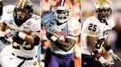 Damion Fletcher, James Davis, LeSean McCoy 
