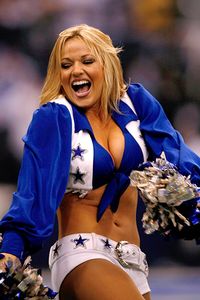 Dallas Cowboy cheerleaders