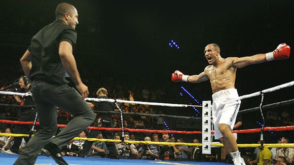 After listening to Edison Miranda&rsquo;s trash talk for the past two years, middleweight titleholder Arthur Abraham finally shut his mouth.