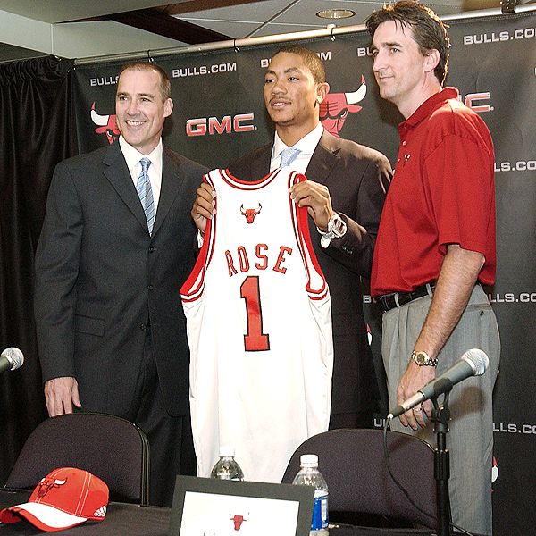Derrick Rose, Chicago Bulls #1 Draft Pick ESPN/Getty Images