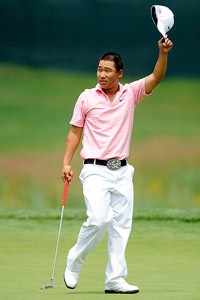 Anthony Kim wins tightly fought AT&amp;T Open