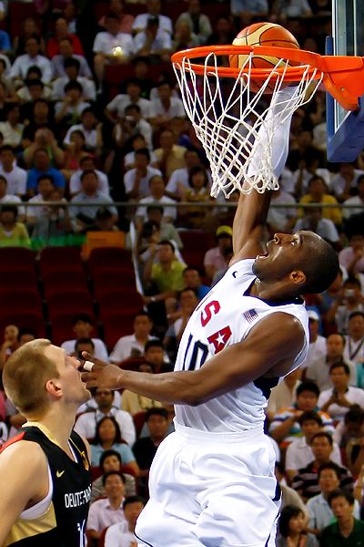 dirk nowitzki shooting over kobe. U.S. finishes romp through