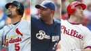 Albert Pujols, CC Sabathia, Chase Utley