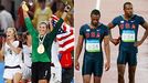 Hope Solo, Tyson Gay, Darvis Patton