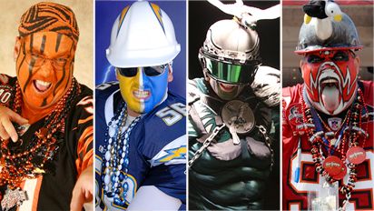 NFL: Most Colorful Fans