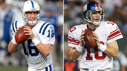 Peyton and Eli Manning