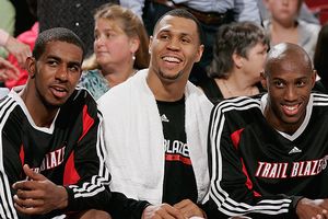 LaMarcus Aldridge, Brandon Roy, Travis Outlaw