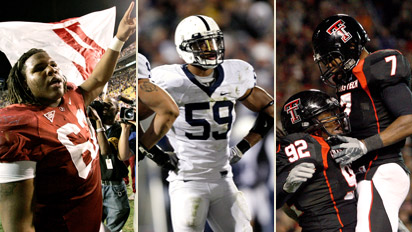 Alabama, Penn St. and Texas Tech
