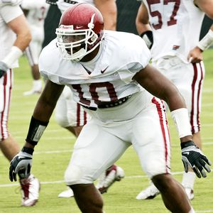 Mike Balogun started for Oklahoma, but his career there was cut short due to his playing in the NAFL.