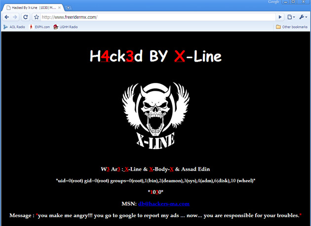 Hack Website