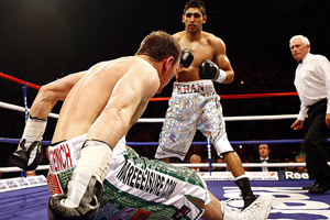 Amir Khan y Michael Gomez