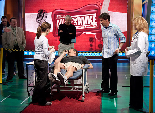 Mike Golic and Mike Greenberg