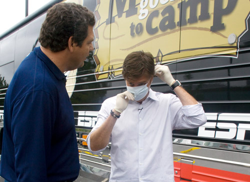 Mike Greenberg and Mike Golic