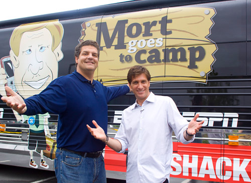 Mike Greenberg and Mike Golic