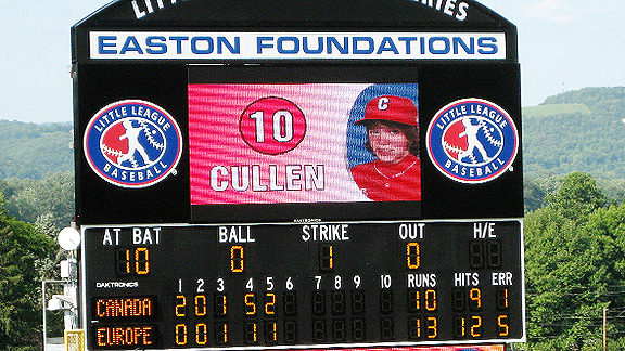 DJ Gallo from the Little League World Series