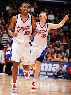 Marcus Camby and Chris Kaman of the Los Angeles Clippers both have had 