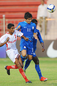 Indian Soccer Player