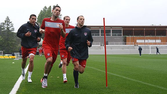 USA Mens National Team training