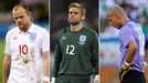 Wayne Rooney, Robert Green, and Faouzi Chaouchi