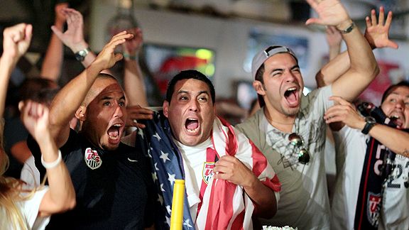 USA soccer fans