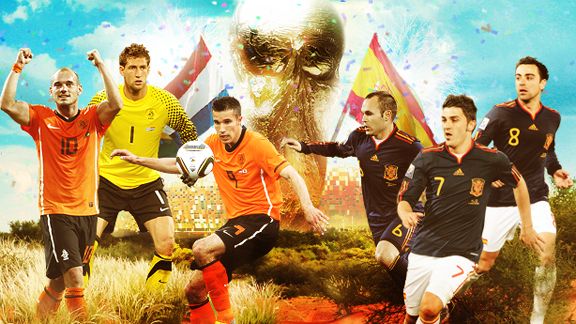 World Cup Final: Netherlands vs Spain