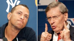Alex Rodriguez and Bud Selig