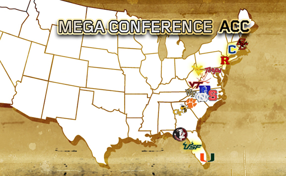 sec conference teams map