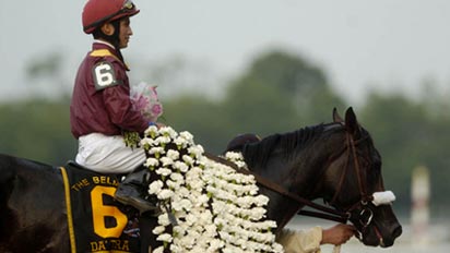 Da' Tara and jockey Alan Garcia