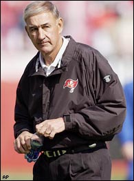 Former Bucs defensive coordinator Monte Kiffin claims he was as surprised as everyone else with Chuckys firing.