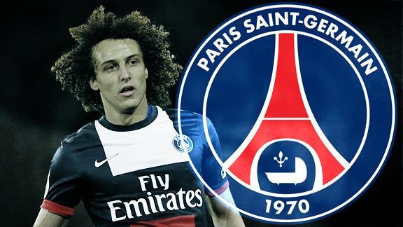 3. David Luiz (Chelsea a PSG) 49,5 millones euros
