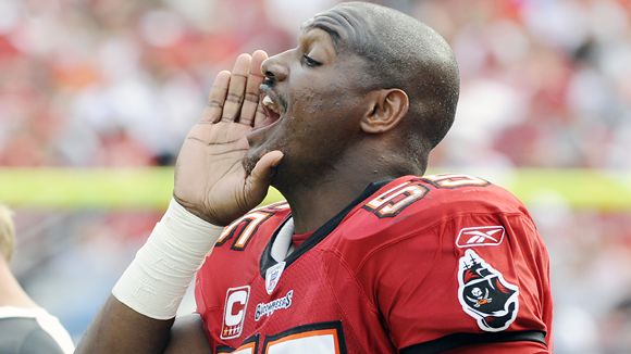 Derrick Brooks is growing so old that a local kid who grew up idolizing him is now his teammate.